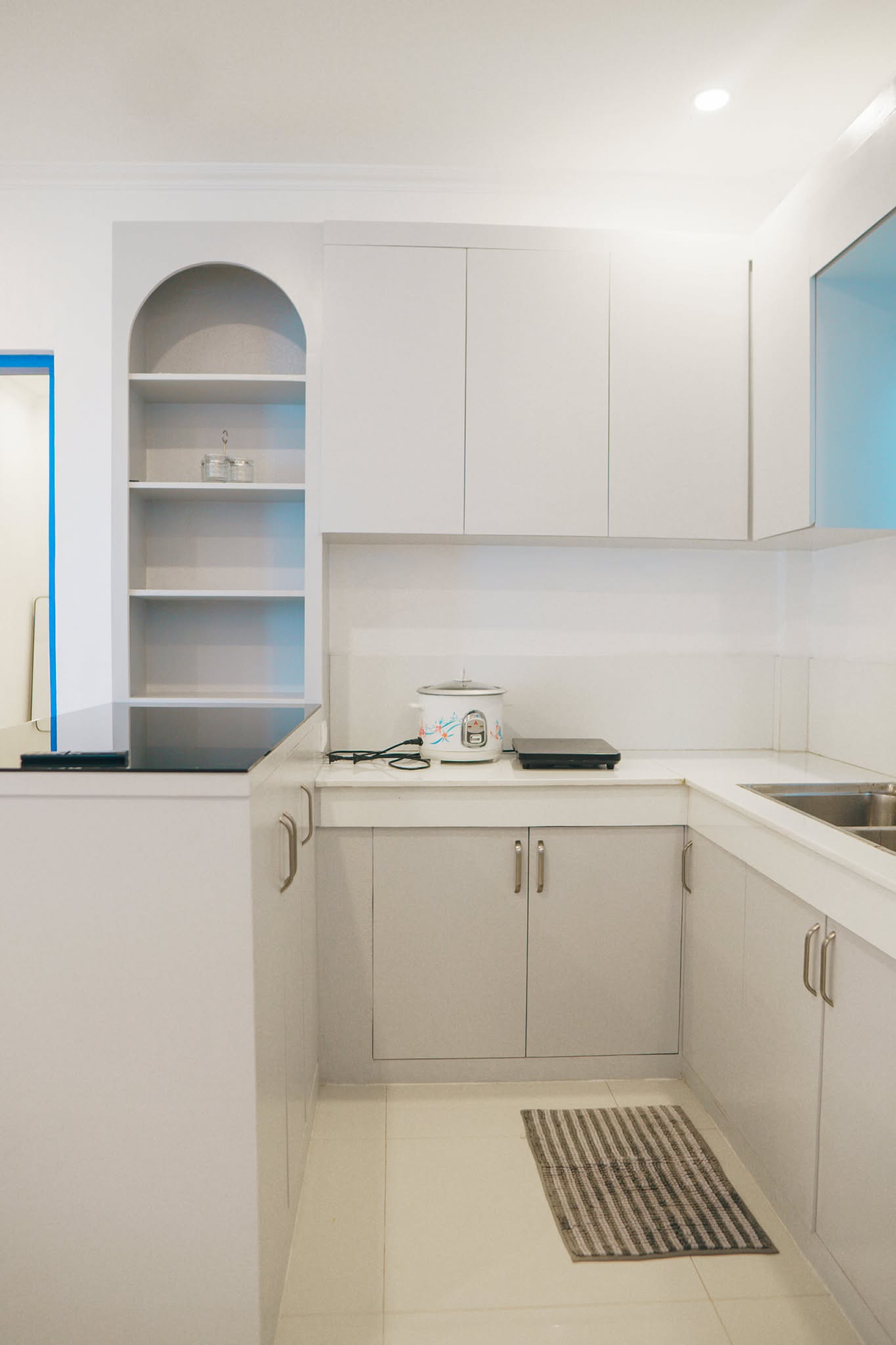 Kitchen Setup and Fridge